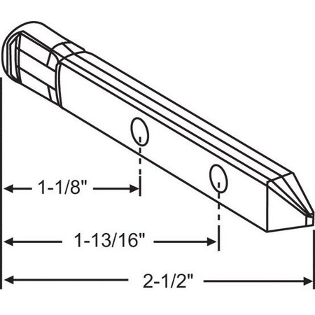 Strybuc Round Head Pivot Bar 96CQ-23